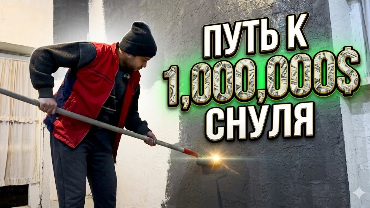 Из разнорабочего в МИЛЛИОНЕРЫ: Как я строю бизнес с нуля