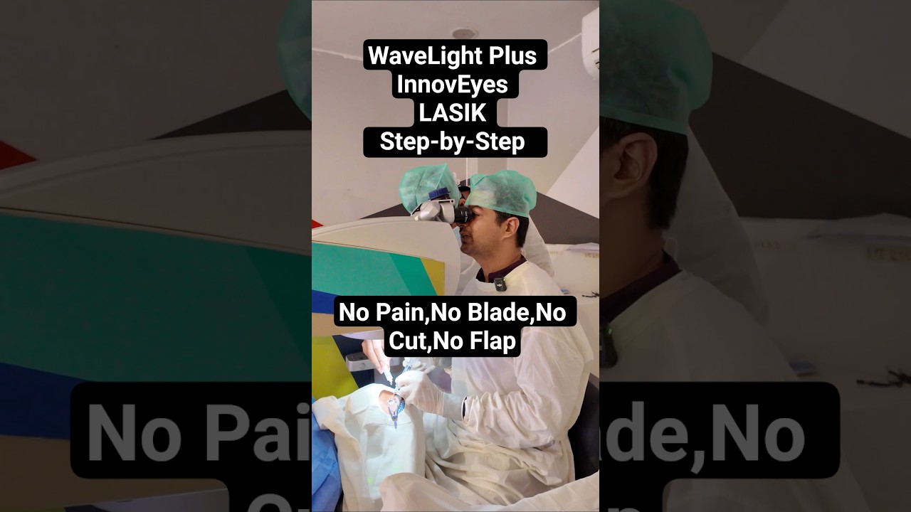 How LASIK Is Done? WaveLight Plus InnovEyes Step-by-Step | No Blade, No Flap, No Cut, No Pain