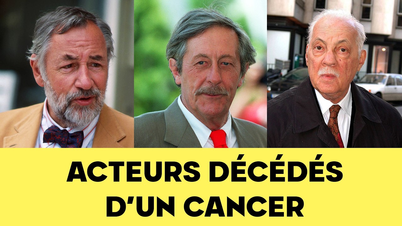 10 stars du cinéma français disparues trop tôt à cause du cancer