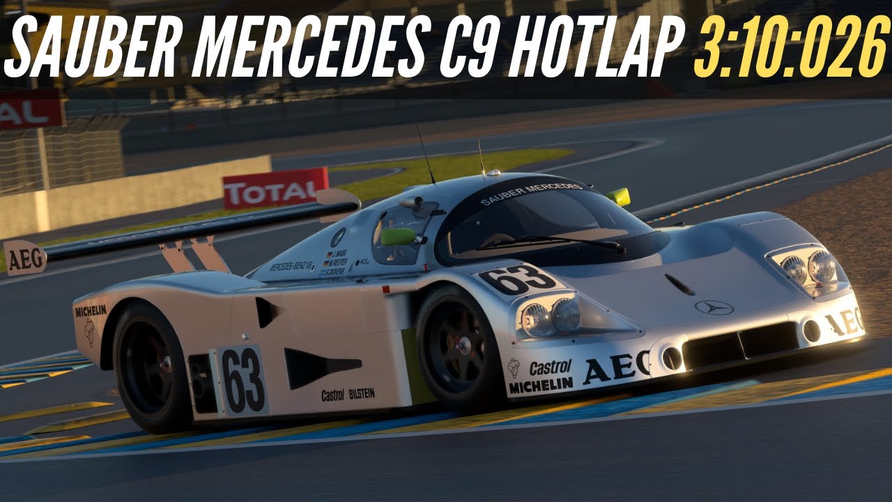 Gran Turismo 7: Daily Race Le Mans No Chicane | Sauber Mercedes C9 '89 Controller Hotlap [4K]