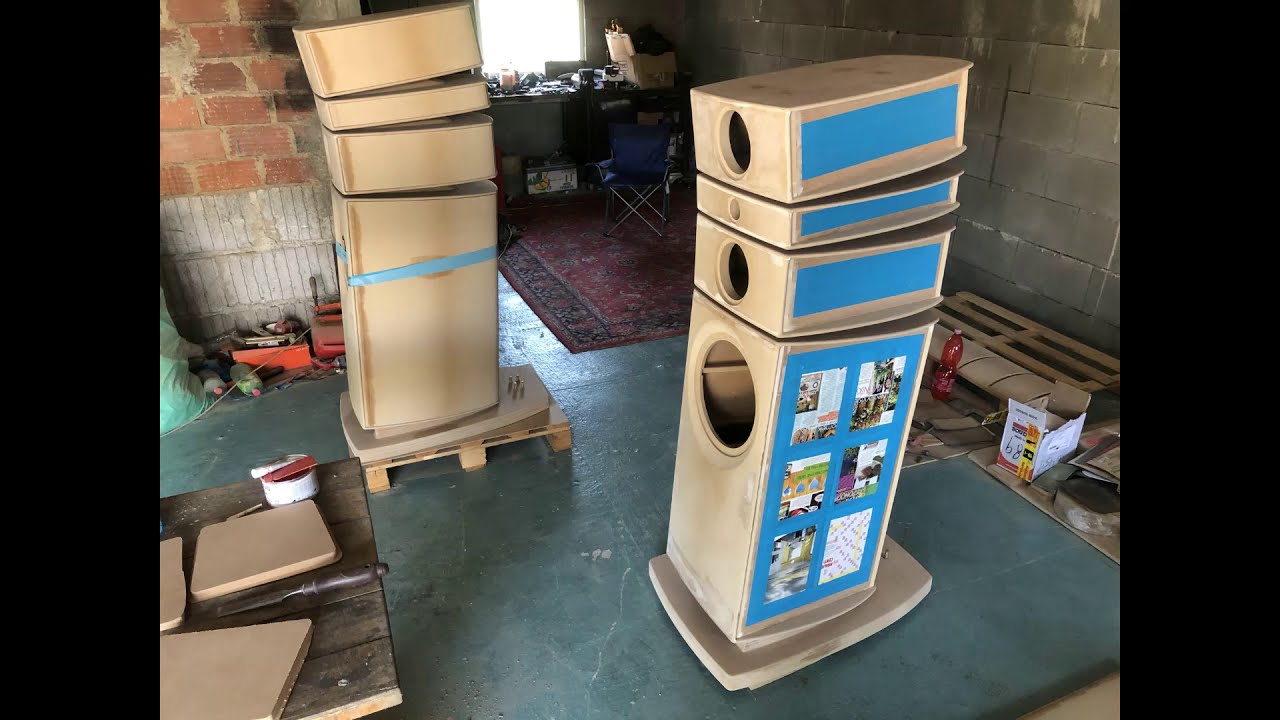 DIY SPEAKERS - FOCAL STELLA UTOPIA CLONE TIME-LAPSE