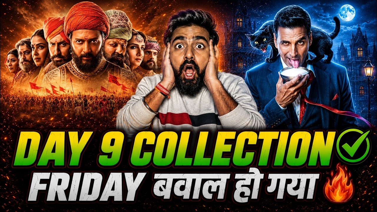 RAJA SHIVAJI BOX OFFICE COLLECTION DAY 9 WORLDWIDE | BHOOTH BANGLA WORLDWIDE COLLECTION AKSHAY KUMAR