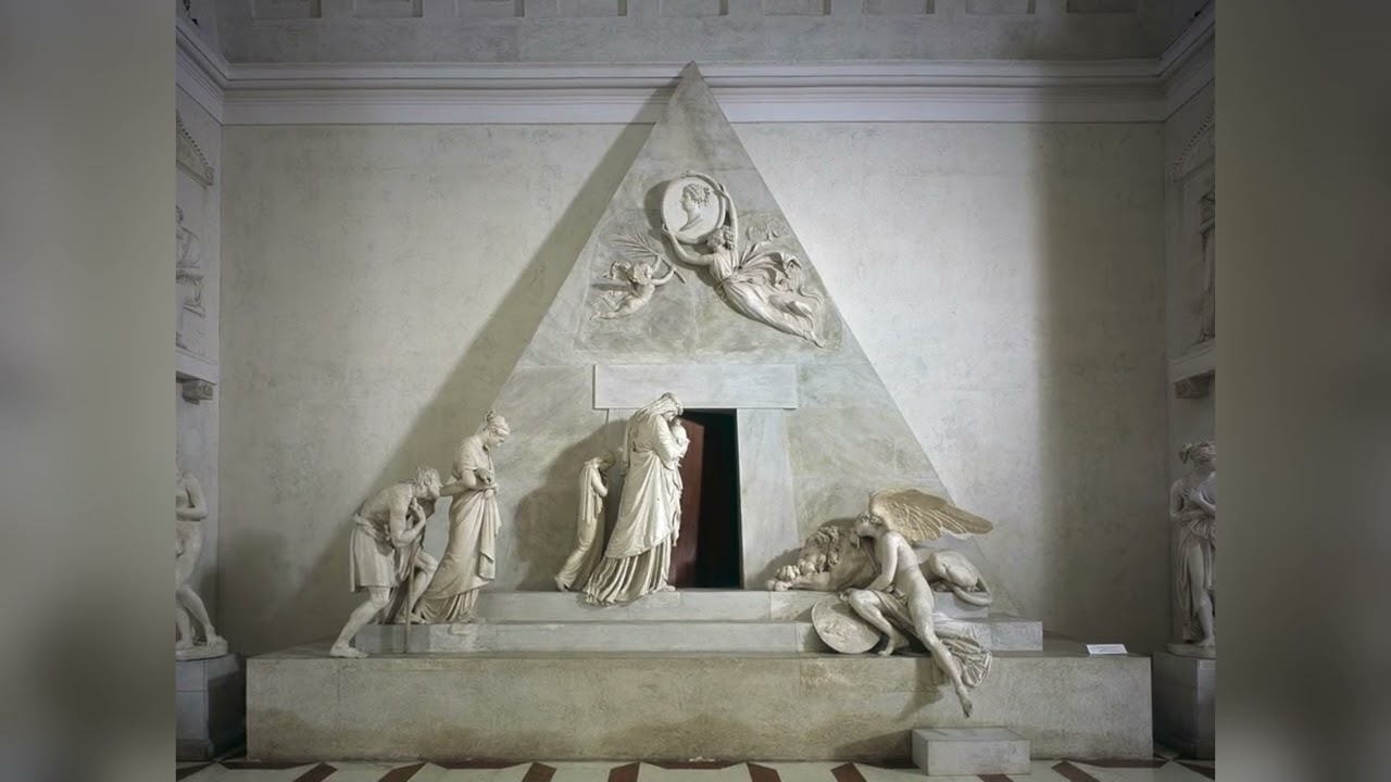 I monumenti funebri di Canova