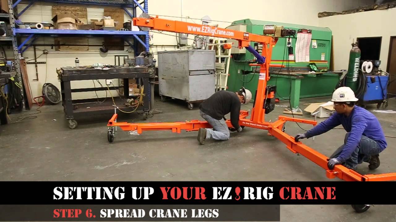 How to Set Up Your EZ-Rig Crane