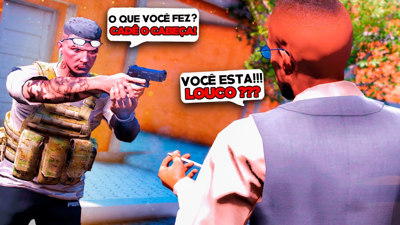 GTA V:VIDA DO CRIME | CADÊ O CABEÇA??😠 TENHO CERTEZA QUE O ELCHAPO É TRAIRA!!! #44 #wesy #gtav