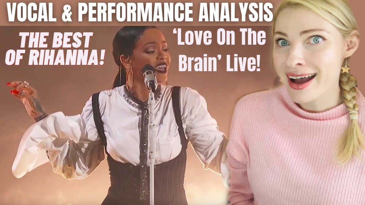 Vocal Coach/Musician Reacts: RIHANNA ‘Love On The Brain’ Live at Global Citizen Festival 2016!