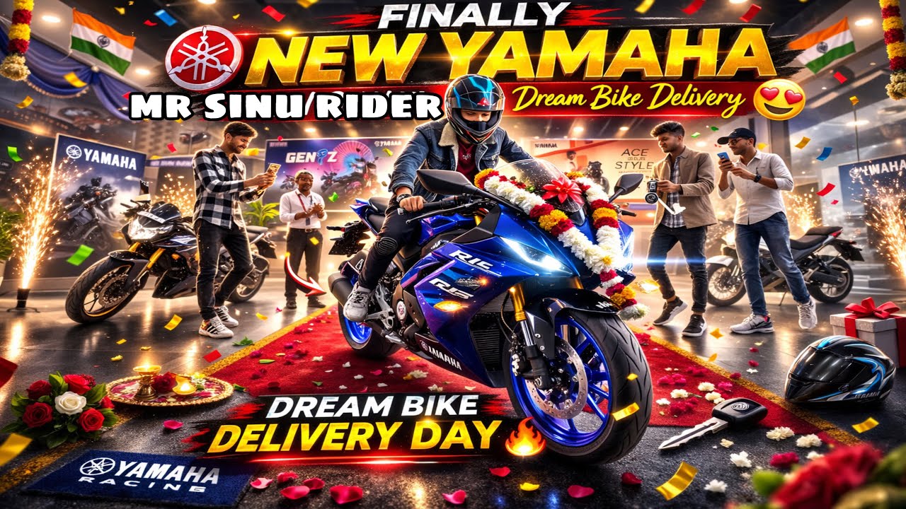 Finally Taking Delivery Of My Dream Bike R15v4 #r15v4 #r15 #2026 
