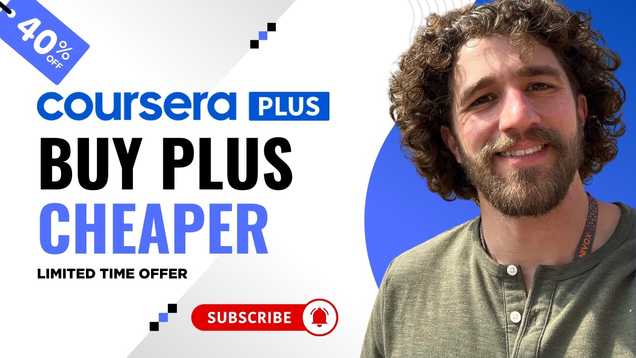 Cheapest Way to Buy Coursera Courses in 2026 | Save 40% with Coursera Plus