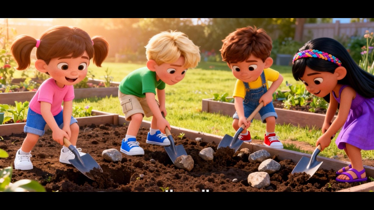 SUNFLOWER SUMMER SURPRISE | The Secret Garden | Learn English Through Story | The J Channel For Kids