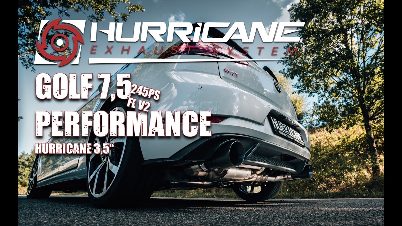 Golf 7,5 GTI Performance 245PS Hurricane 3,5