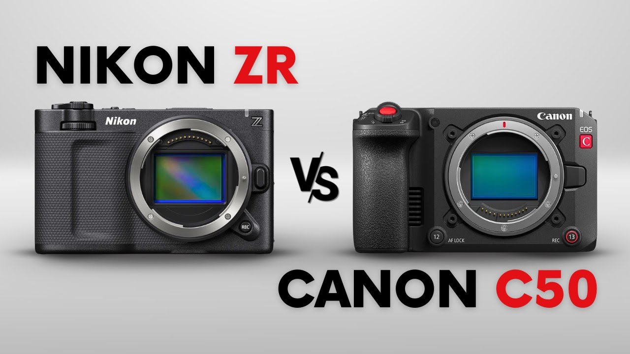 Nikon ZR vs Canon C50 - Which is the Sony FX3 Killer?