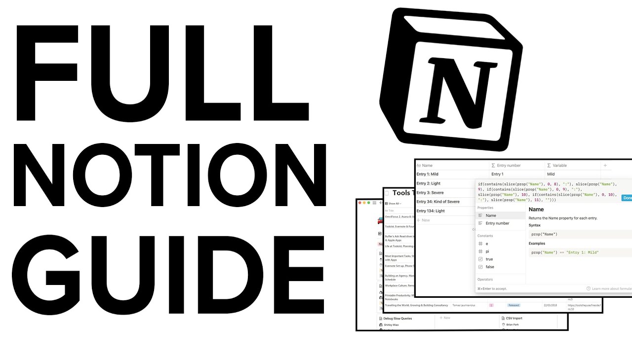 Notion App: Full Notion Tutorial for Beginners!  [Everything You'll Need to Know!] 🚀