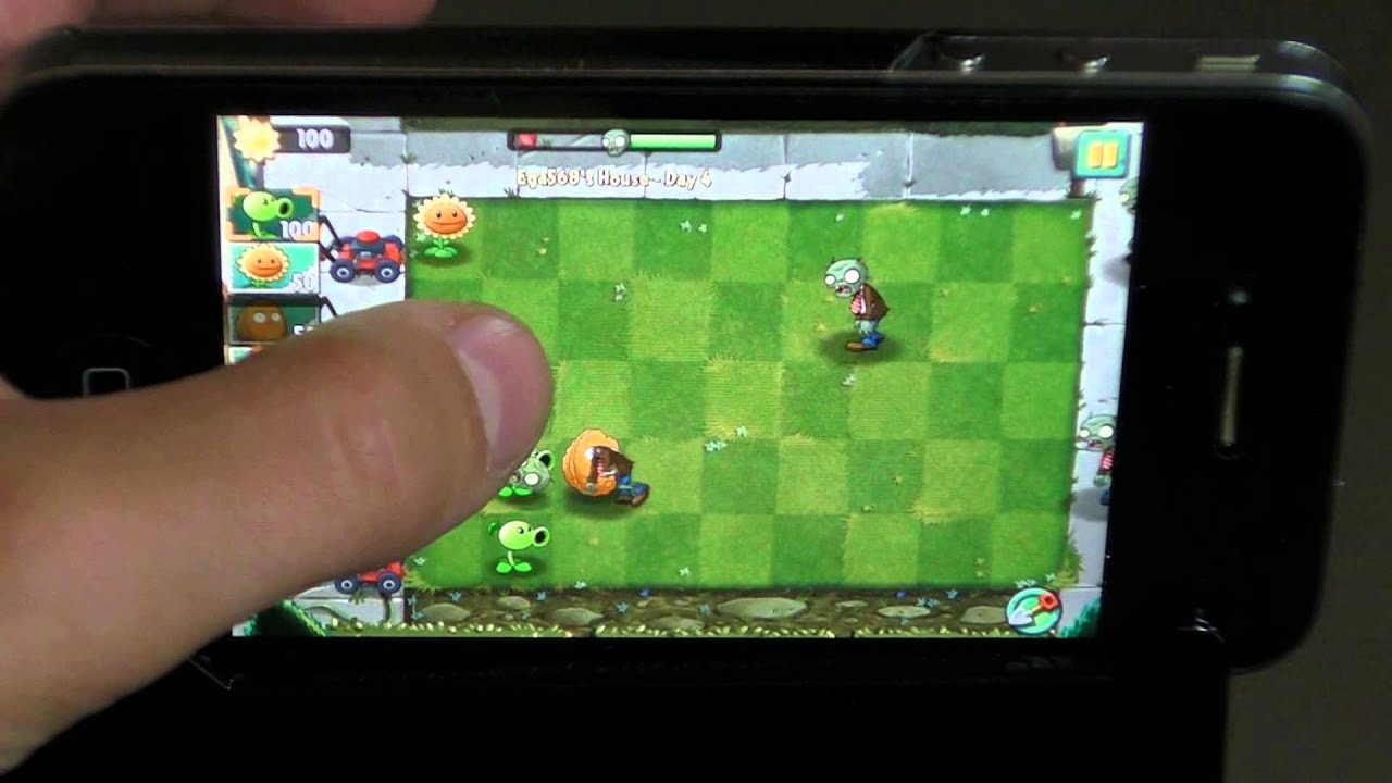 Игра Plants vs. Zombies 2 на IOS