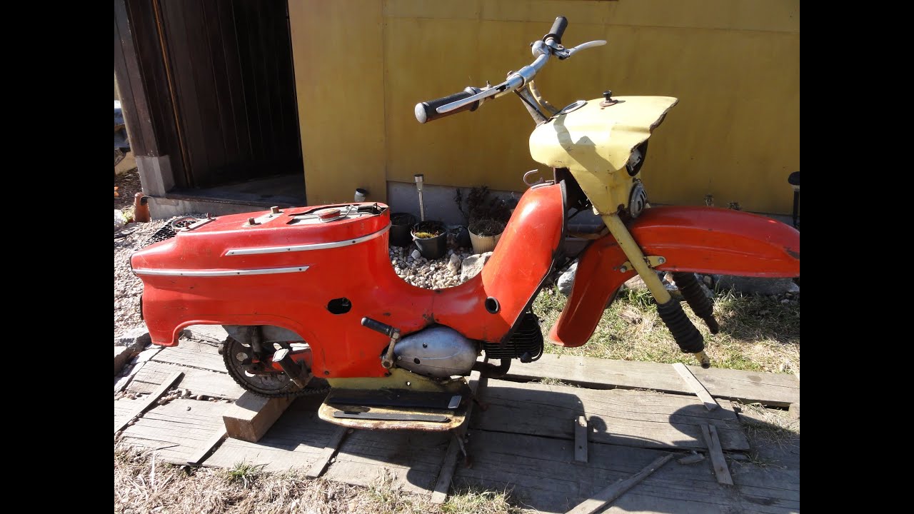 Amatérská renovace Jawa 50 pionýr typ 05 (1966)