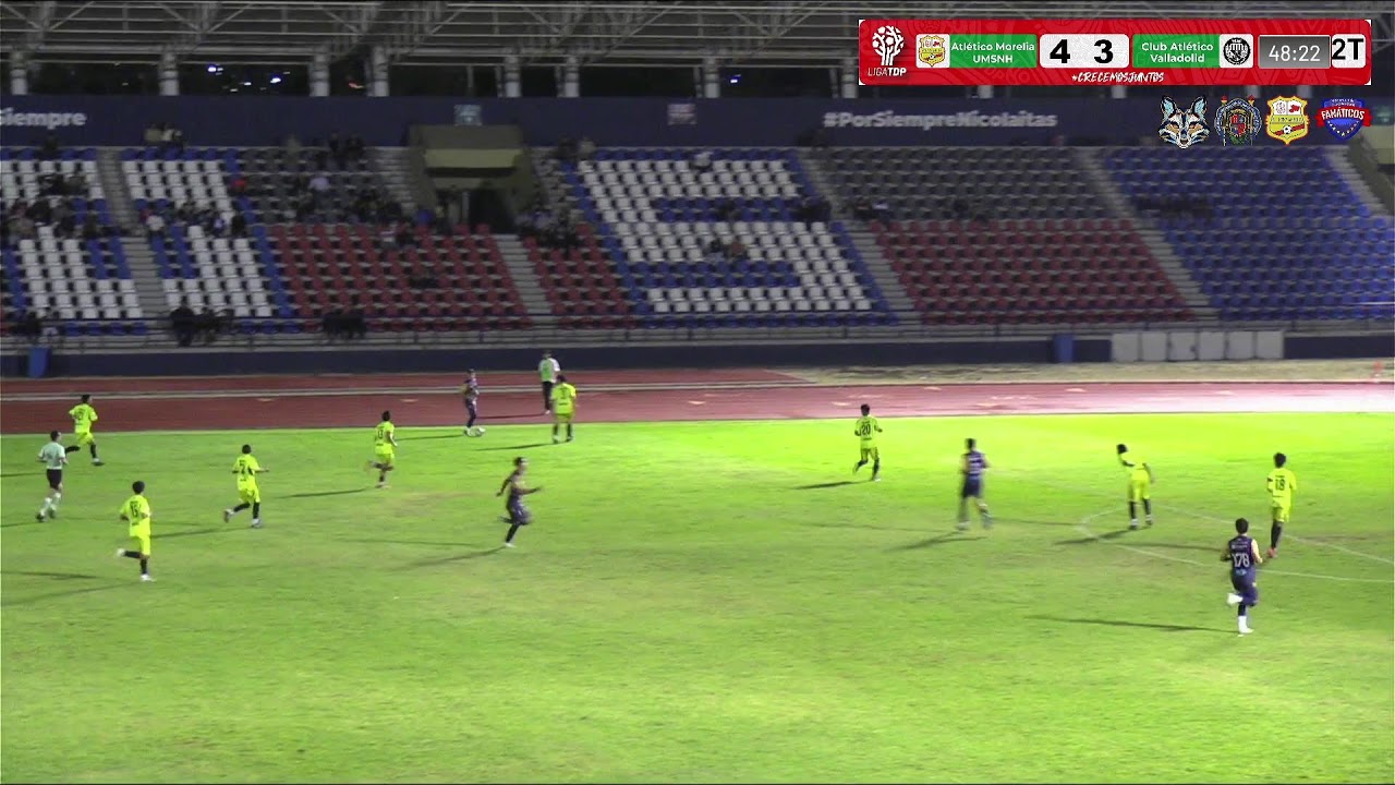 #EnVivo 🔴 Atl&eacute;tico Morelia UMSNH vs Atl&eacute;tico Valladolid J16 - Grupo 11 - Liga TDP.