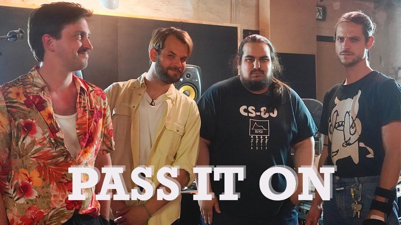 4 Chaoten 1 Song | PASS IT ON mit @Marti Fischer | Music Challenge