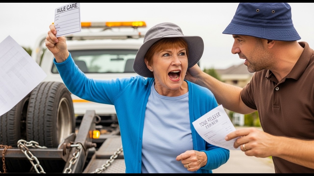 The Tow Hook Chain Was Already Rattling When The HOA Compliance Officer Cornered Me On My Own