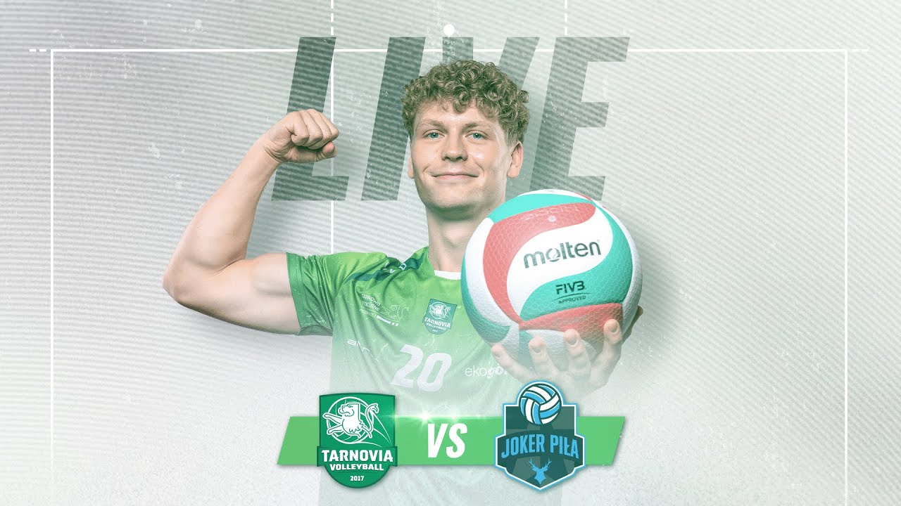 Tarnovia Volleyball Tarnowo Podgórne - LOMS Joker Piła - Transmisja na żywo 2. Liga Mężczyzn