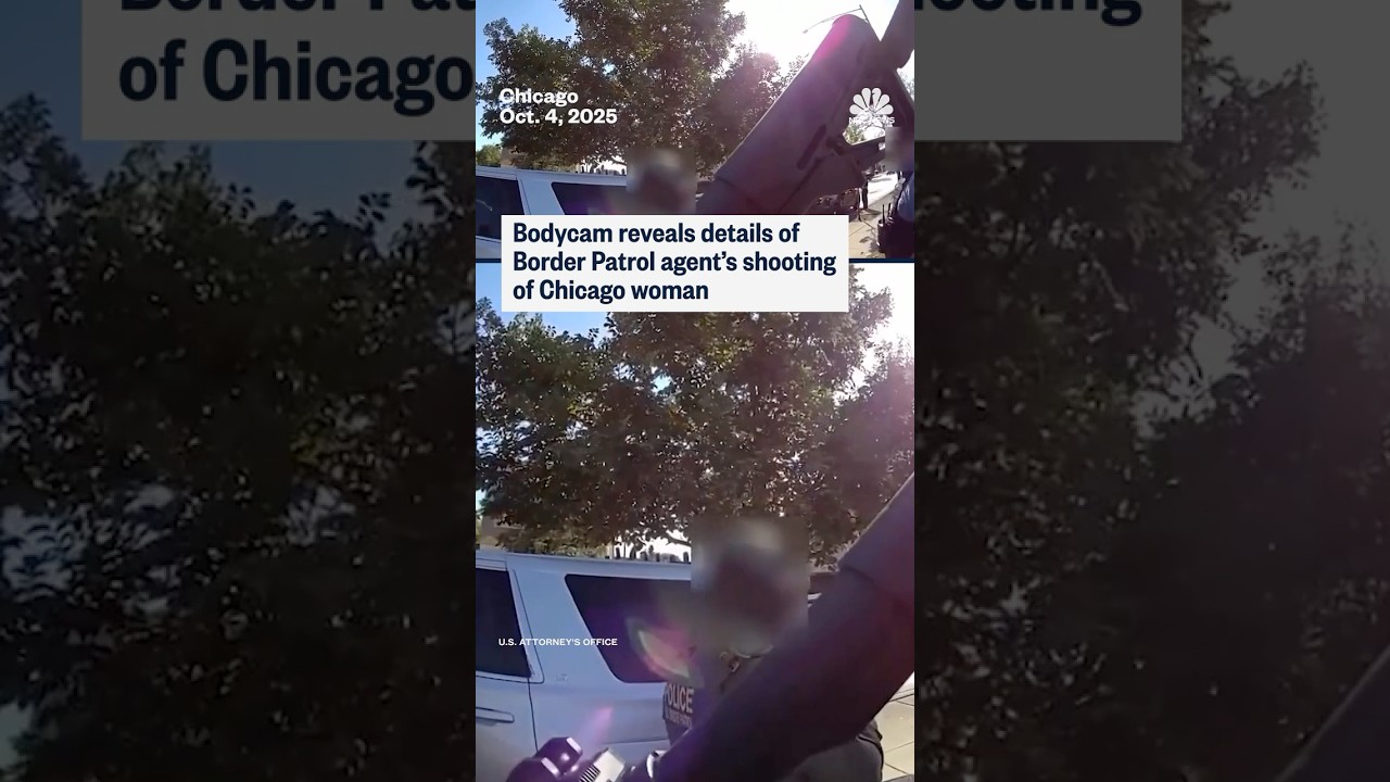 Bodycam reveals details of Border Patrol agent's shooting of Chicago woman