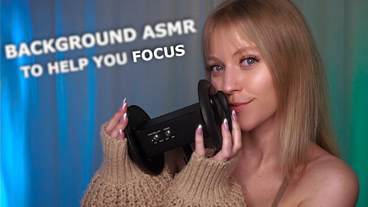ASMR To Help You Focus & Concentrate (Background ASMR For Work & Study)