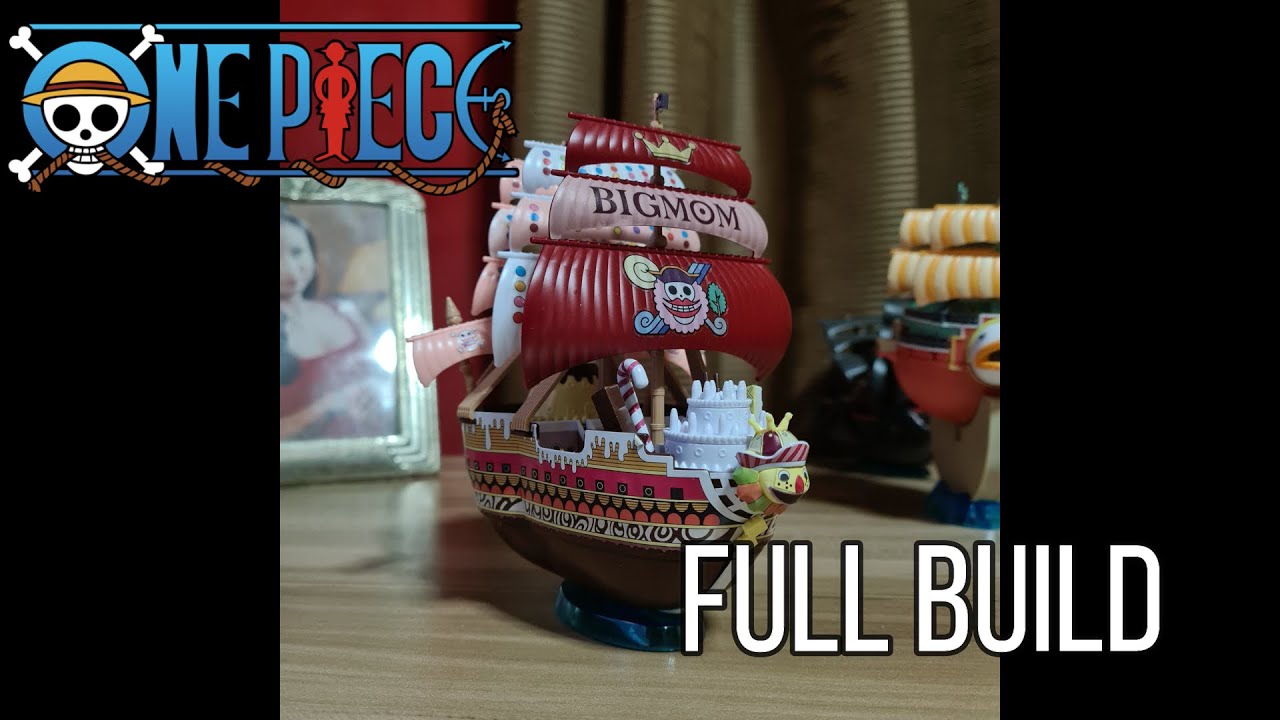 BIG MOM SHIP NO TOOLS FULL BUILD! | MIGGY PLAYS QUEEN CHANTER SHIP ONE PIECE GRAND SHIP COLLECTION