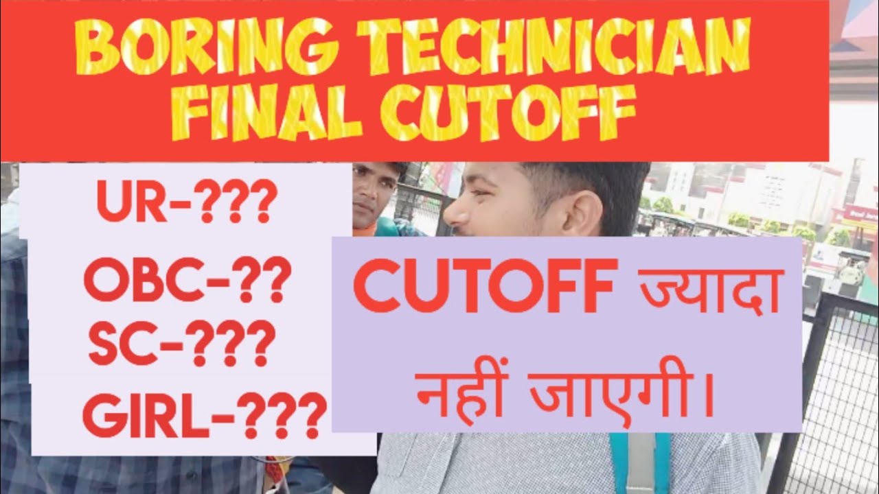 Assistant Boring technician final cutoff after dv