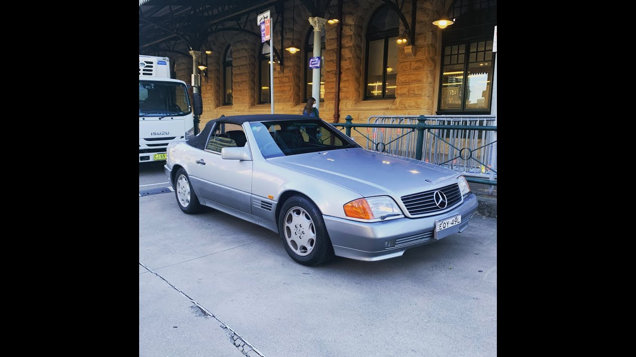 Seat switch & cracked veneer replacement on 1994 Mercedes SL500 R129 series