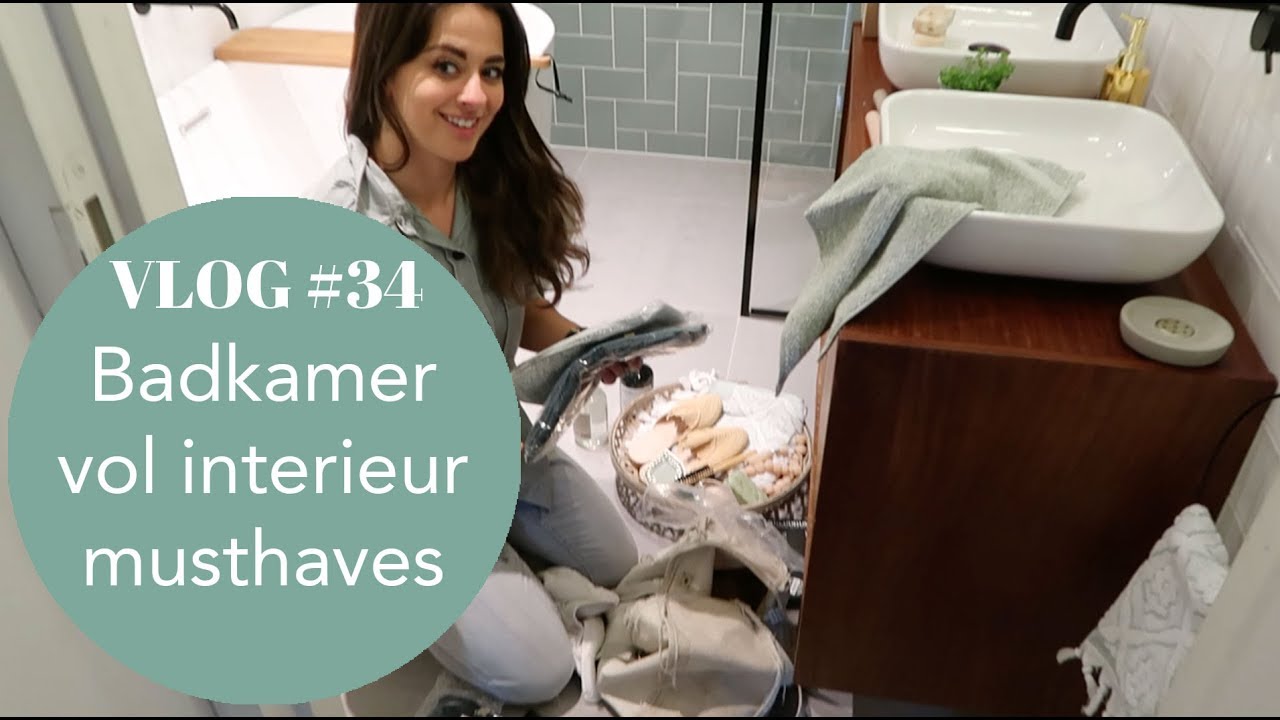 DROOMBADKAMER INRICHTEN MET TRENDKLEUREN - VLOG #34