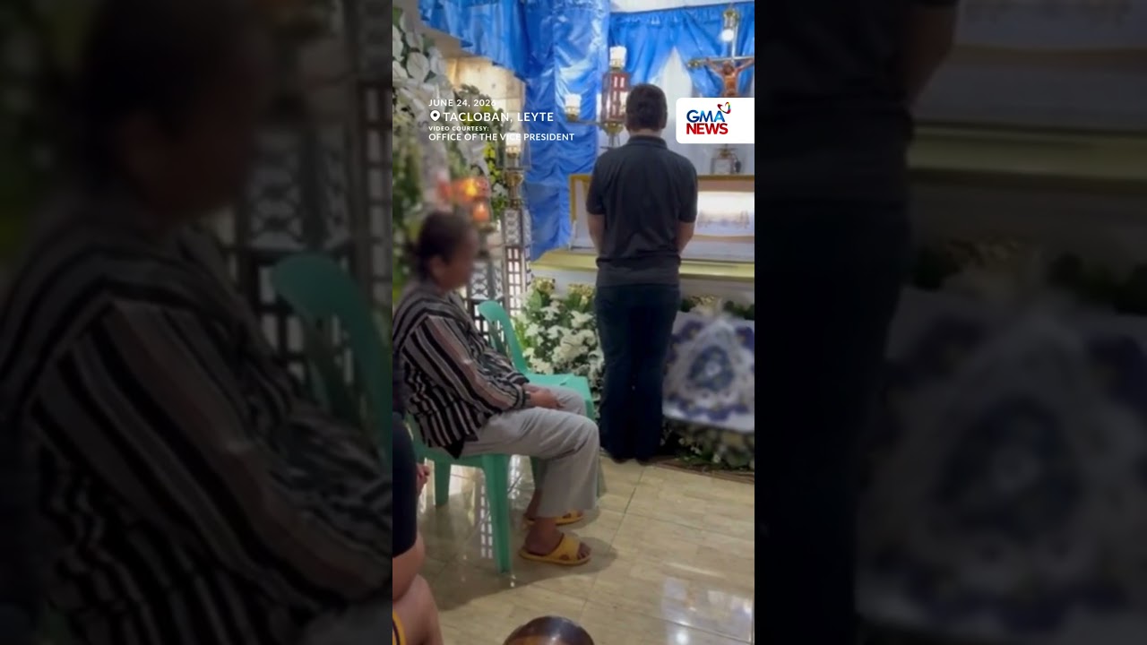 VP Sara visits wake of three students killed in Tacloban shooting incident | GMA News
