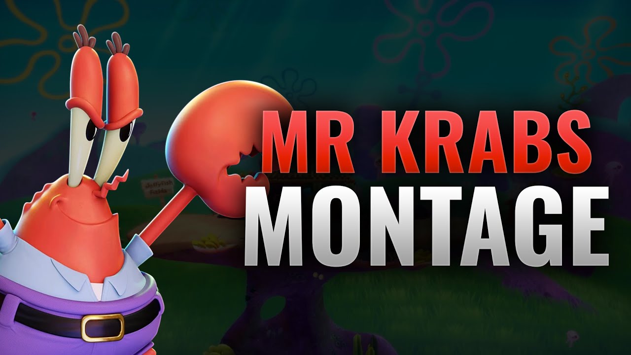Mr Krabs Montage - Nickelodeon All Star Brawl 2 