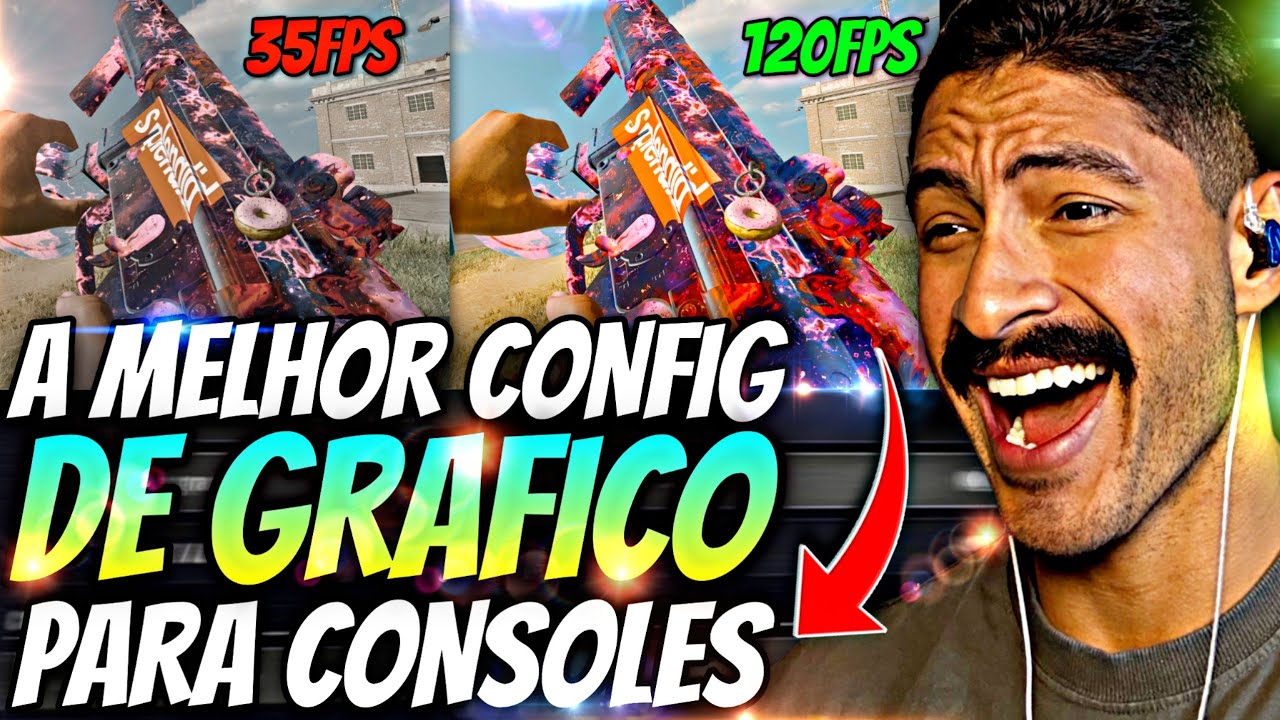 COMO DEIXAR o GRAFICO do WARZONE mais BONITO e LEVE NOS CONSOLES