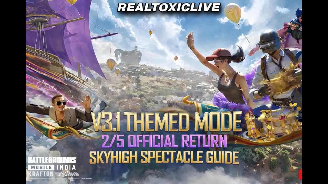 🔴 Live On REALTOXICLIVE - BGMI Classics 🔥 | BATTLEGROUNDS MOBILE INDIA | BGMI | #bgmi
