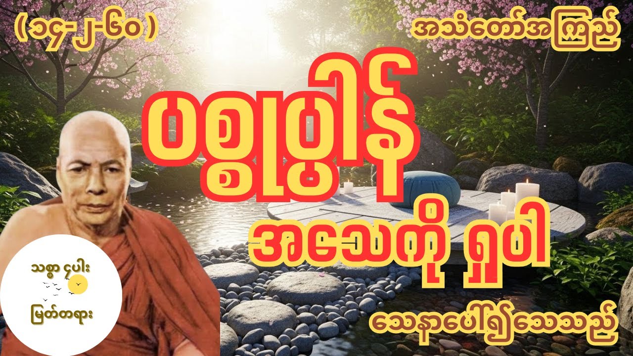 ဝိမုတ္တာယတနသုတ် သေနာပေါ်၍သေသည် မိုးကုတ်ဆရာတော်ဘုရားကြီး အလုပ်ပေး တရားတော်
