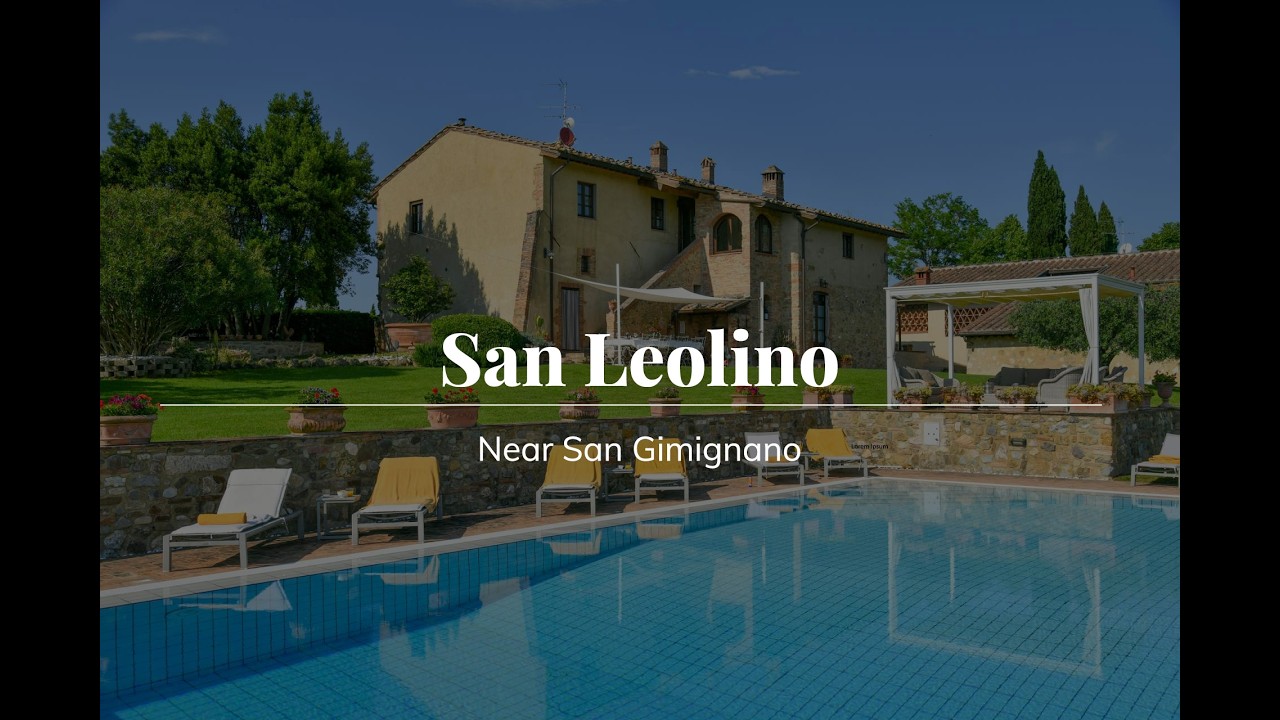San Leolino | Stone farmhouse in San Gimignano with Pool | Tuscany Villa Rental