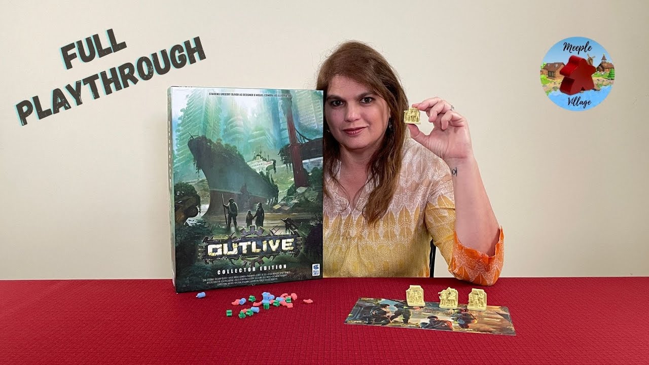 OUTLIVE Board Game Playthrough