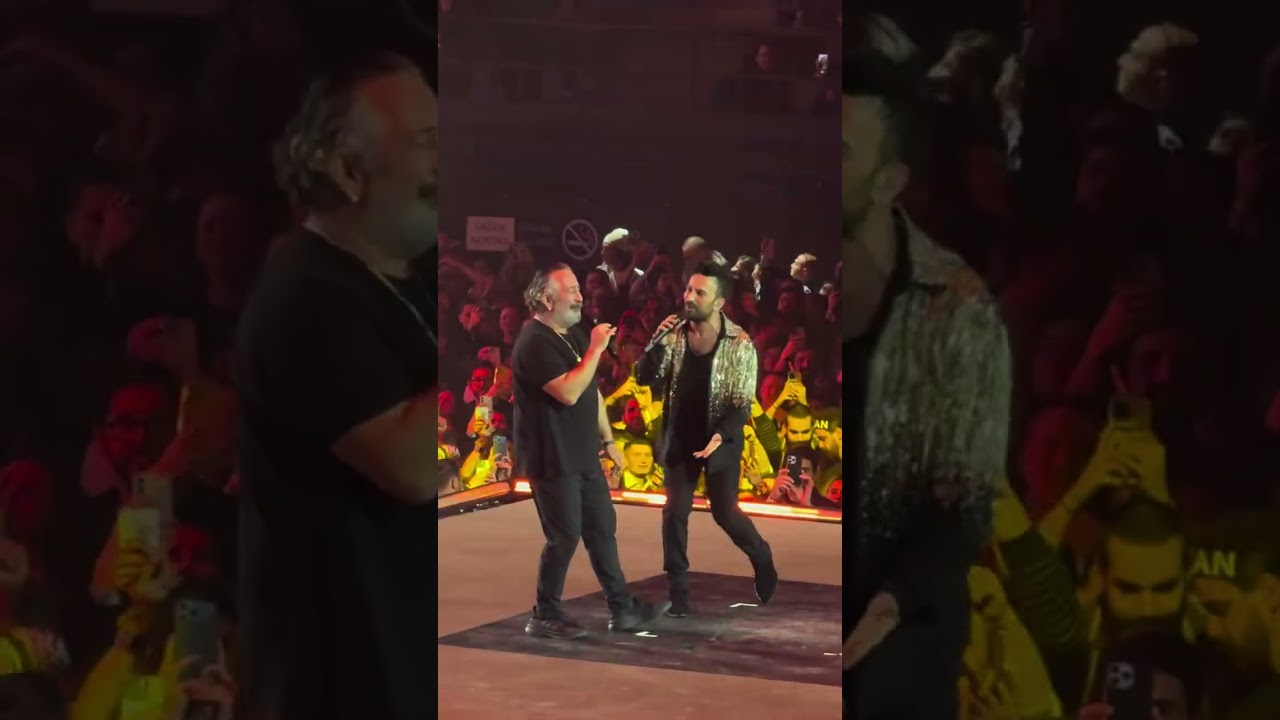 Tarkan & Cem Yılmaz - Kuzu Kuzu #tarkan #cemyılmaz #konser #canlı #dans #istanbul 