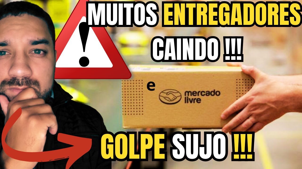 CUIDADO! GOLPE DO MERCADO ENVIO FLEX EM ENTREGADORES! ENTENDA PRA VC N&Atilde;O CAIR TAMBEM