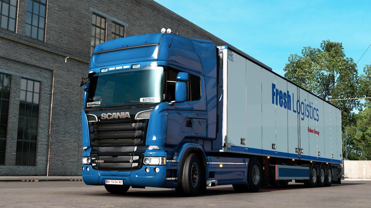 ETS2 1.38 ProMods 2.50 Scania R520  Zagreb - Leskovac