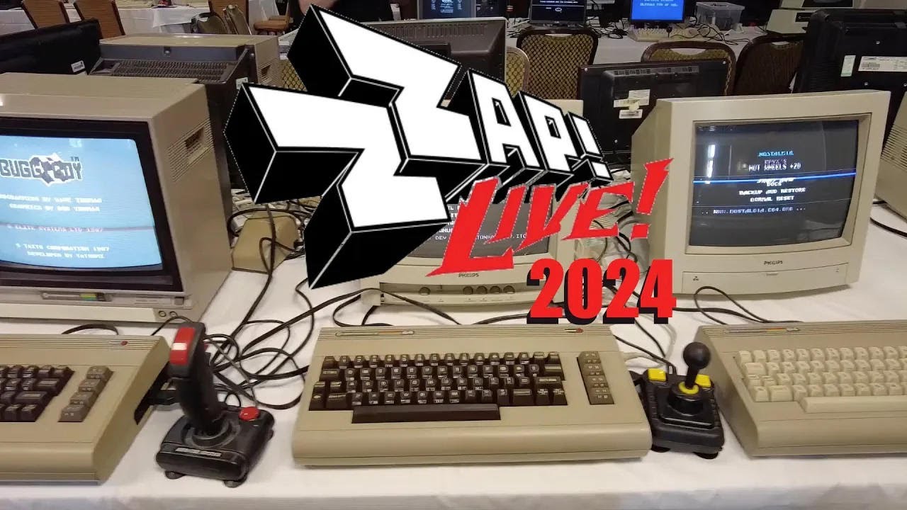 ZZAP! Live 2024 - Commodore C64 - Amiga Retro Gaming Event - Kenilworth