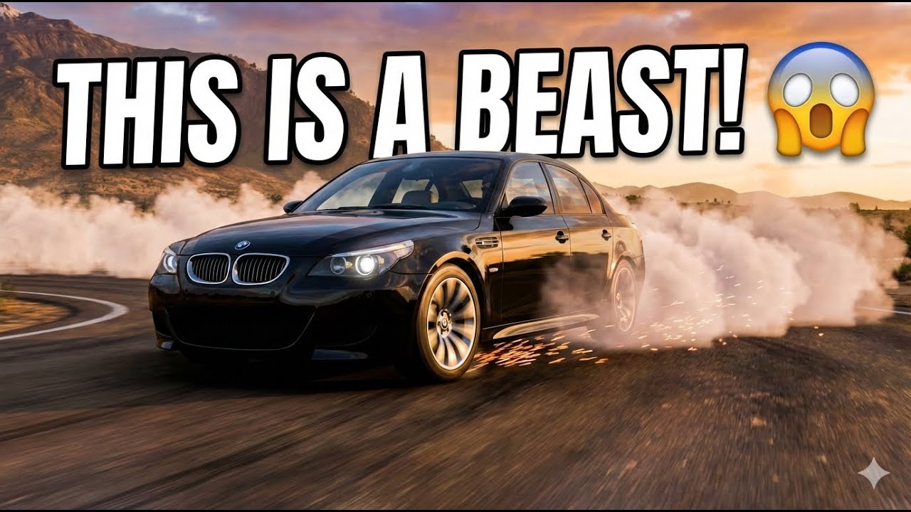 This BMW M5 E60 Sounds INSANE While Drifting | FH5