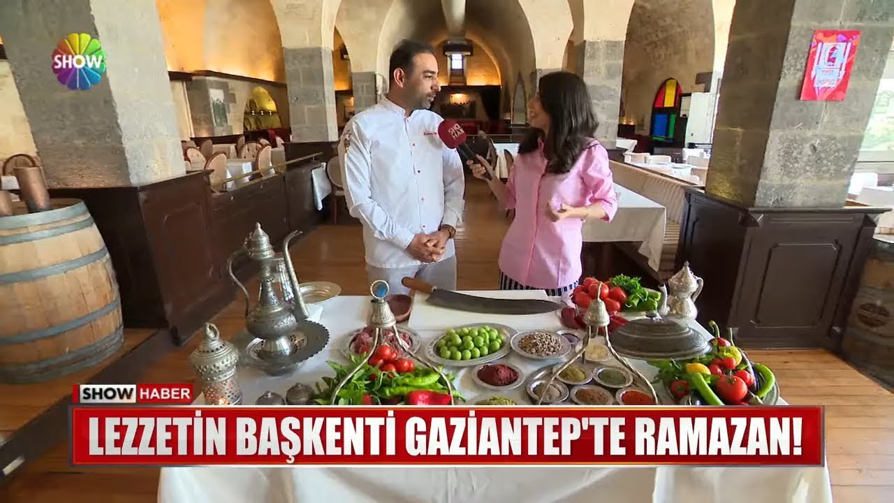 Lezzetin başkenti Gaziantep'te Ramazan!