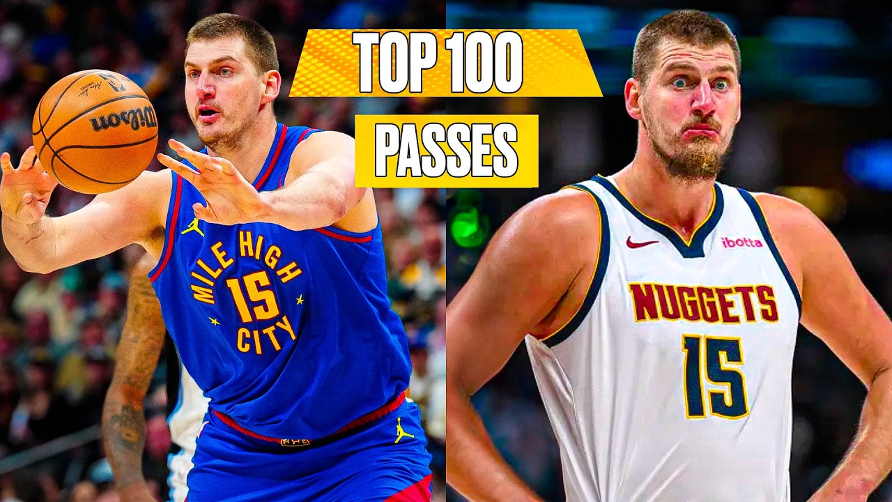 TOP 100 NIKOLA JOKIC ASSISTS EVER ! 🔥 CAREER HIGHLIGHTS 😱