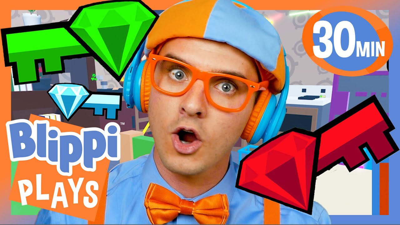 Can You Find ALL Keys on 'Find the Keys'??? | BEST OF BLIPPI PLAYS ROBLOX! | Gaming Videos for Kids