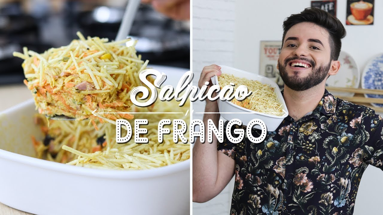 RECEITA DE SALPIC&Atilde;O DE FRANGO PERFEITO E F&Aacute;CIL | Gabriel Freitas |