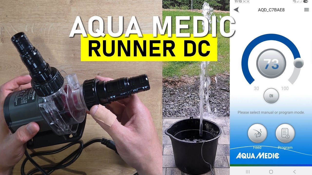 AquaMedic Runner DC 3.3 - Pompa obiegowa WiFi/Kontroler