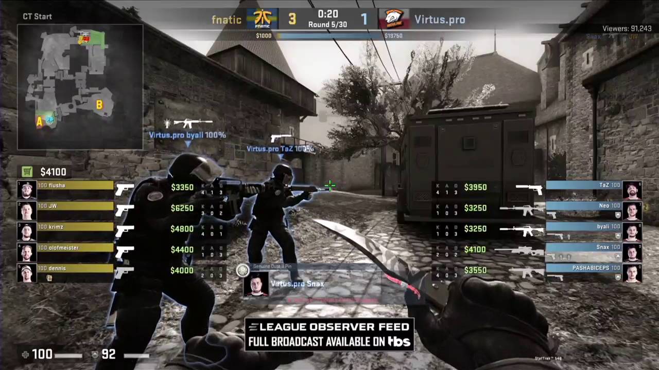ELEAGUE S1 Finals - Fnatic vs Virtus.pro Full Match