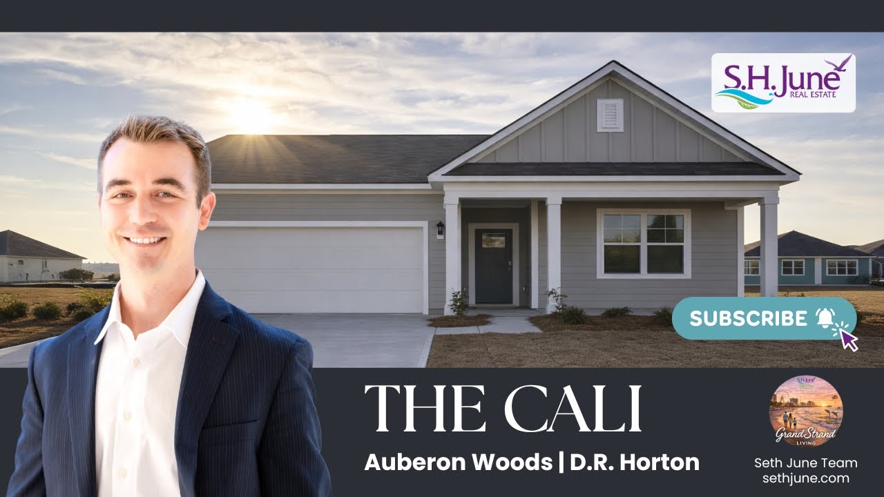 Cali Floor Plan by DR Horton | Auberon Woods Community in Conway SC | 4 bed 2 bath