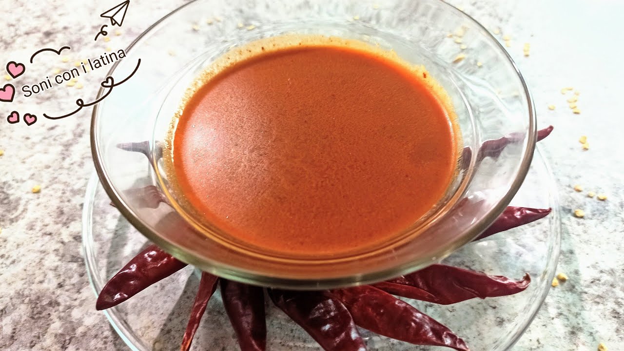 SALSA POZOLERA Y PARA MENUDO O PANCITA 🌶️