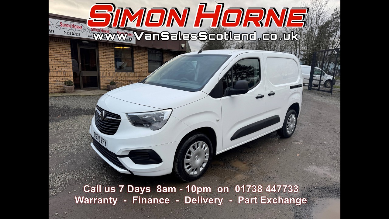 Bargain Immaculate 1 owner 2020 Vauxhall Combo Sportive 1.6TD L1 Euro 6 covered  Only 12809 miles