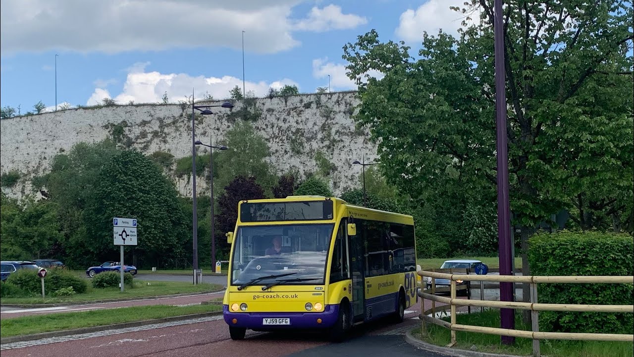Full Route Visual: C1C - Bluewater to Bluewater via Darenth - (2801, YJ59GFG) | Optare Solo M780